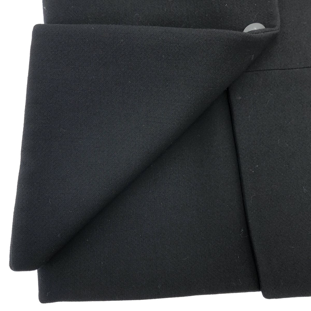 Balenciaga Color Wool Long Jacket Coat Black 36 — view 6
