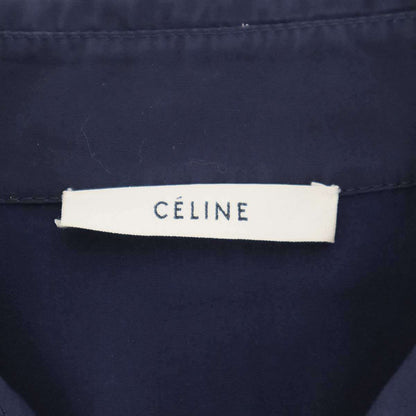Celine by Phoebe Philo Belted Trench Coat 2 Navy 36 — view 3