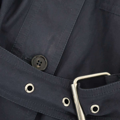 Celine by Phoebe Philo Belted Trench Coat 2 Navy 36 — view 7