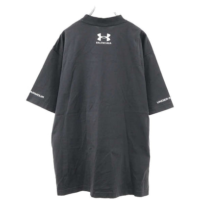 Balenciaga Under Armor Underarmor Oversize Print T-Shirt Black — view 2