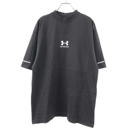 Balenciaga Under Armor Underarmor Oversize Print T-Shirt Black