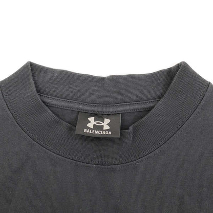 Balenciaga Under Armor Underarmor Oversize Print T-Shirt Black — view 3