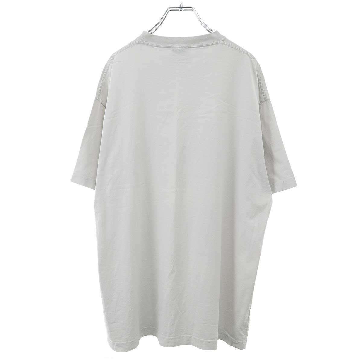 Balenciaga Puma Logo Print T-Shirt Gray — view 2