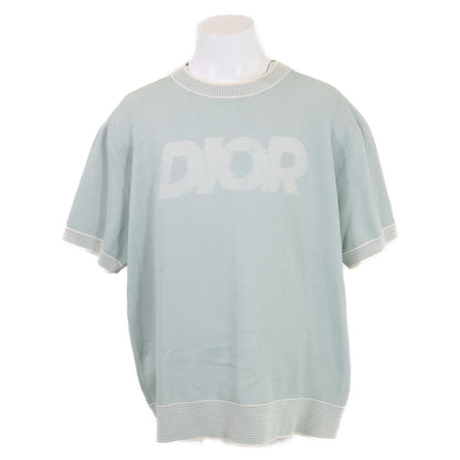 Dior Homme Cotton Polyester Tramato Knit T-Shirt XL Sweater