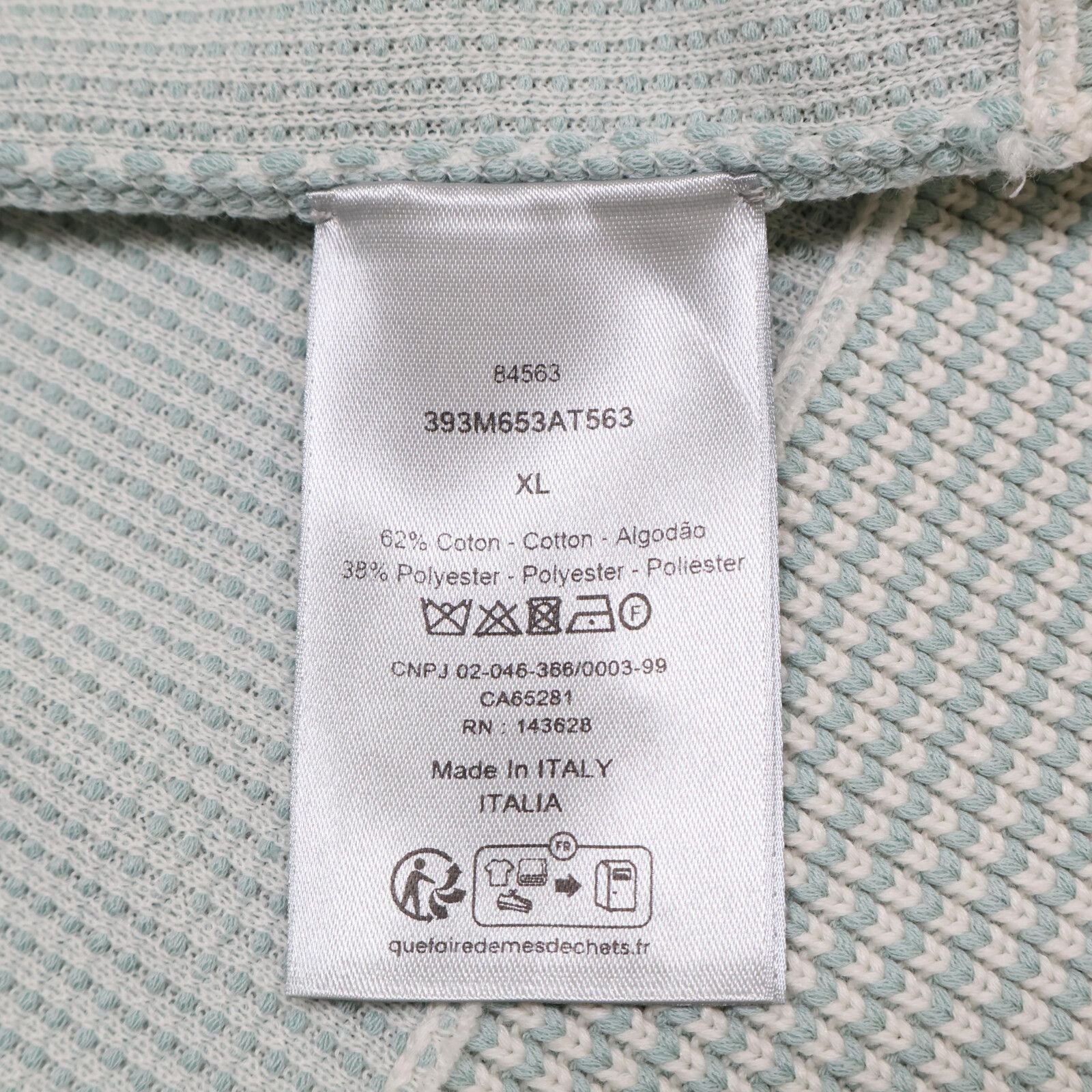 Dior Homme Cotton Polyester Tramato Knit T-Shirt XL Sweater — view 6