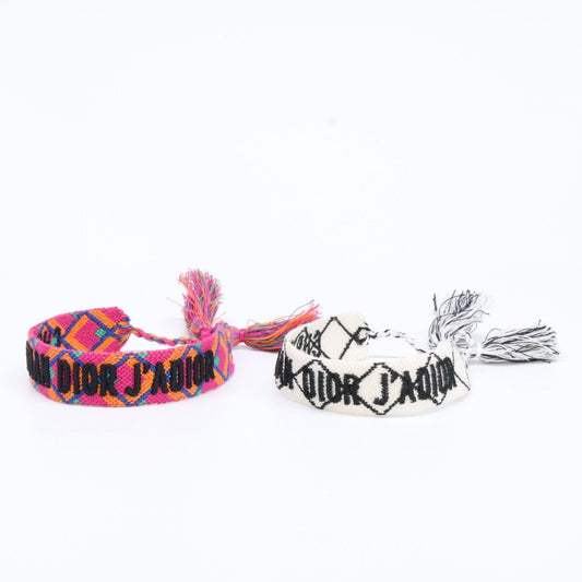 Dior J'adior Logo Misanga Bracelet 2 Items in