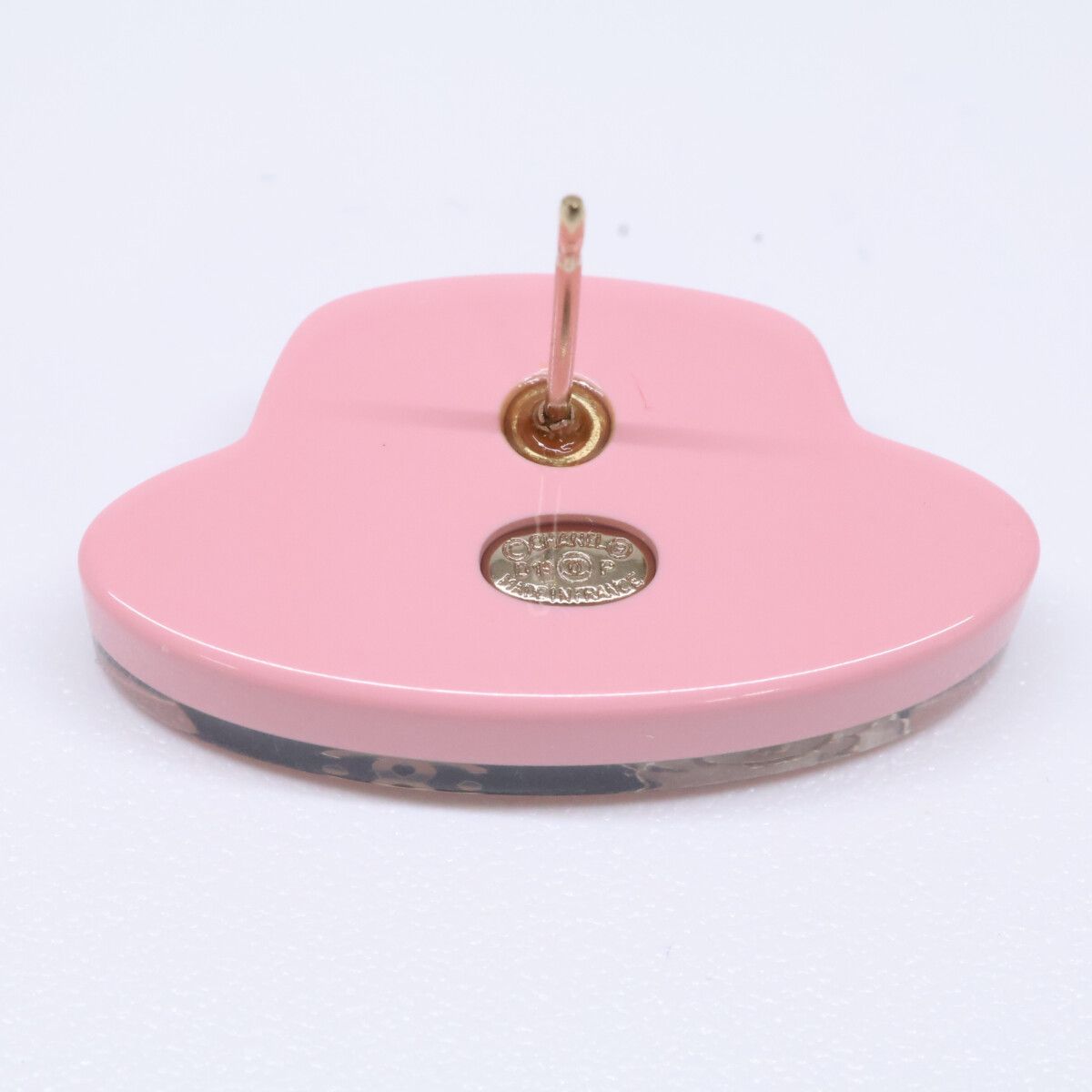 Chanel Resin CC Logo Camellia Hat — view 7