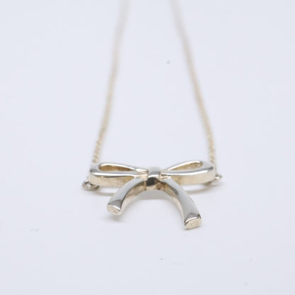 Tiffany & Co Bow Ribbon Necklace — view 4