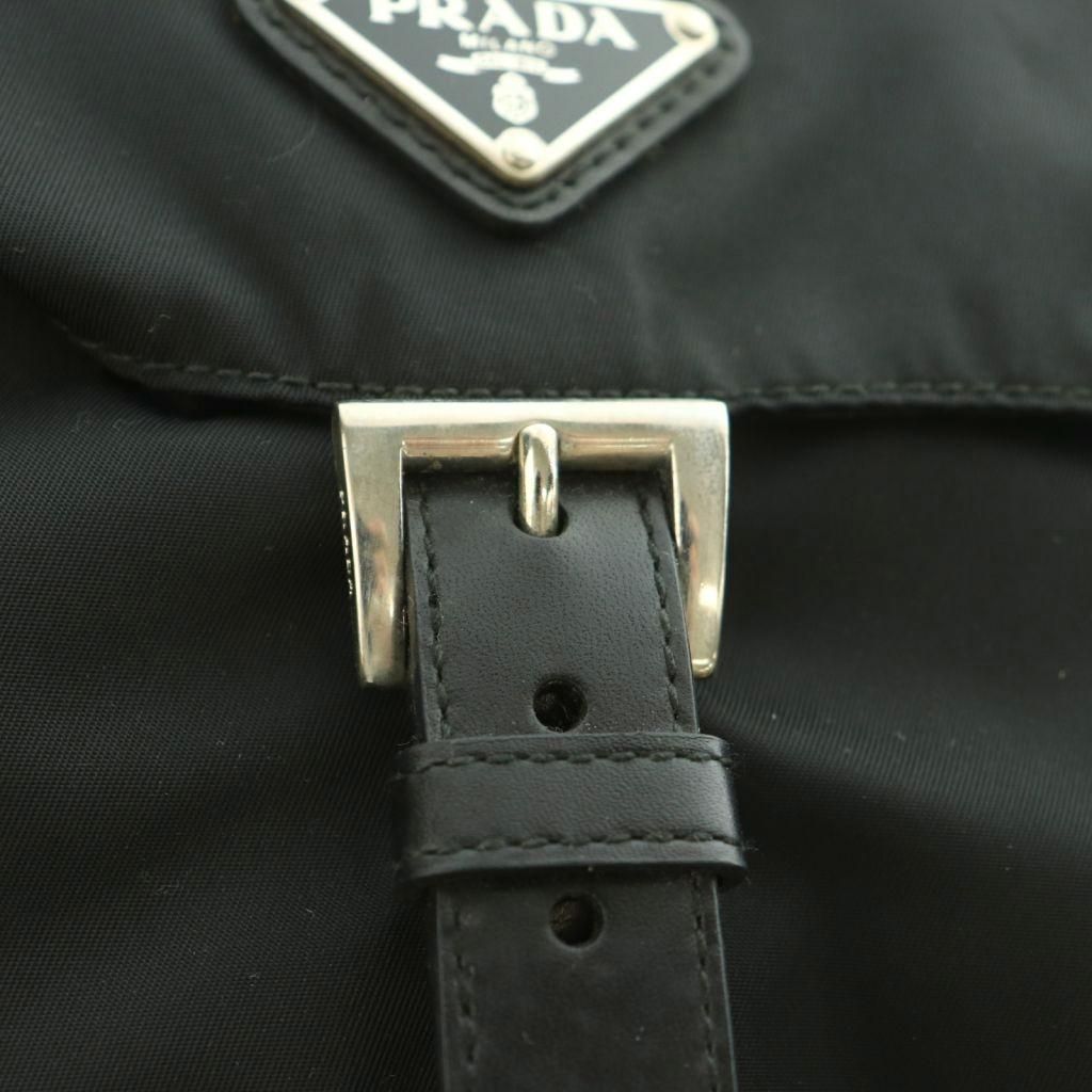 Prada Shoulder Bag Nylon Black — view 8