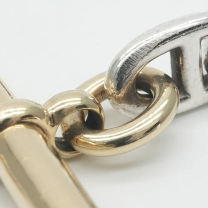 Hermes Chaine D'ancre Bracelet Bangle Calf Silver — view 6