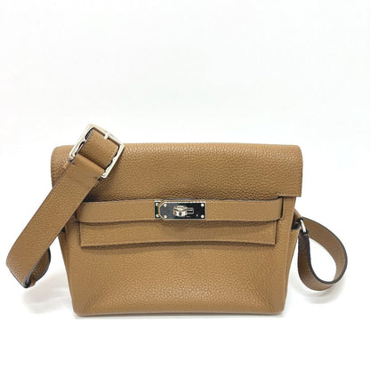 Hermes Shoulder Bag Kelly Messenger PM Togo Brown