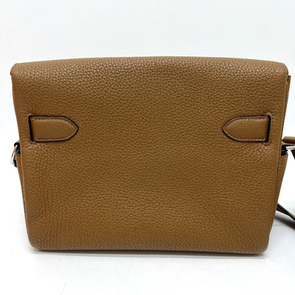 Hermes Shoulder Bag Kelly Messenger PM Togo Brown — view 2