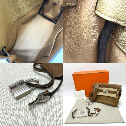 Hermes Shoulder Bag Kelly Messenger PM Togo Brown — view 9