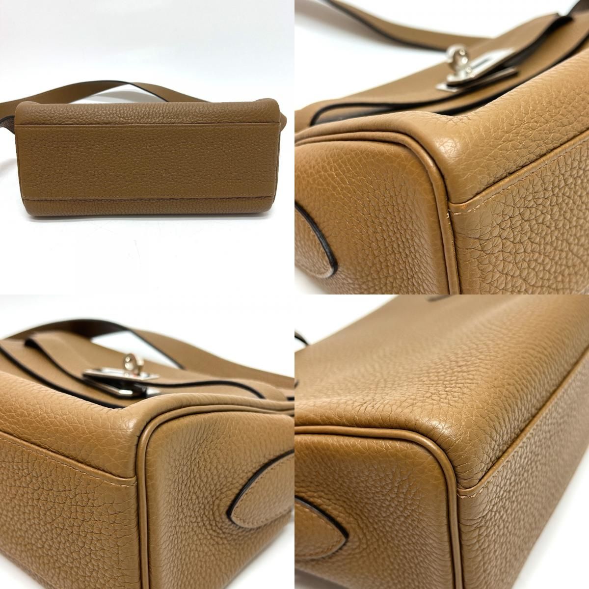 Hermes Shoulder Bag Kelly Messenger PM Togo Brown — view 7