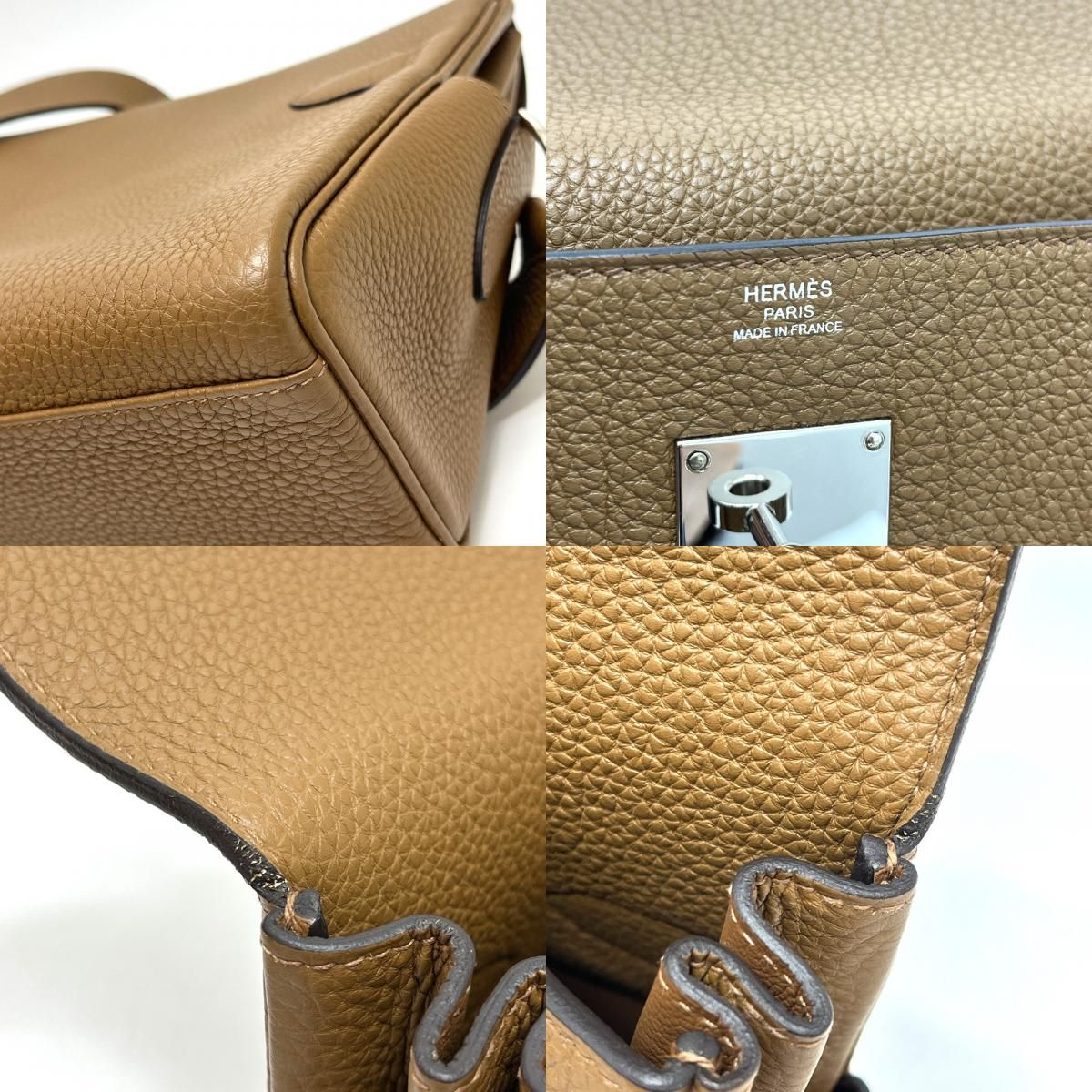 Hermes Shoulder Bag Kelly Messenger PM Togo Brown — view 8