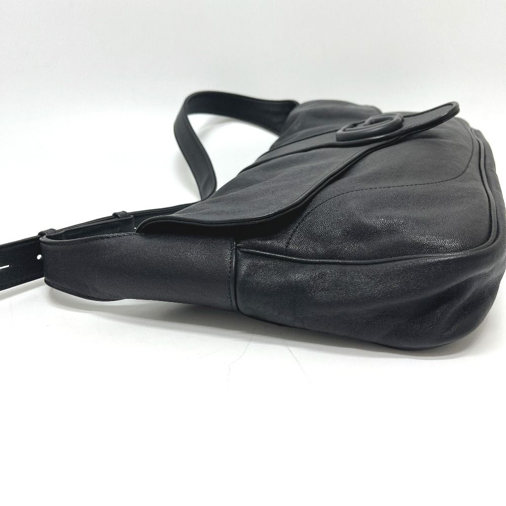 Gucci Shoulder Bag GG Marmont Leather Black — view 6