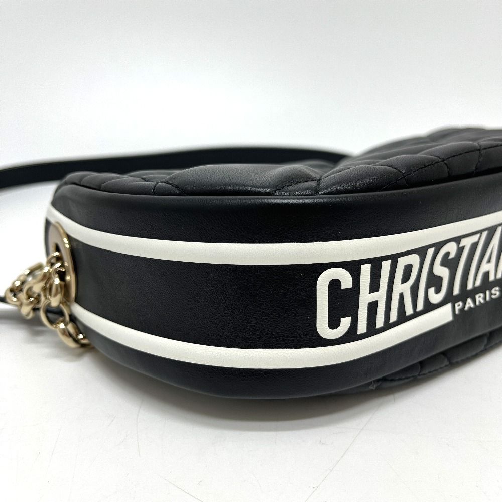 Dior Shoulder Bag Cannage Vibe Leather Black — view 4
