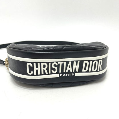 Dior Shoulder Bag Cannage Vibe Leather Black — view 3