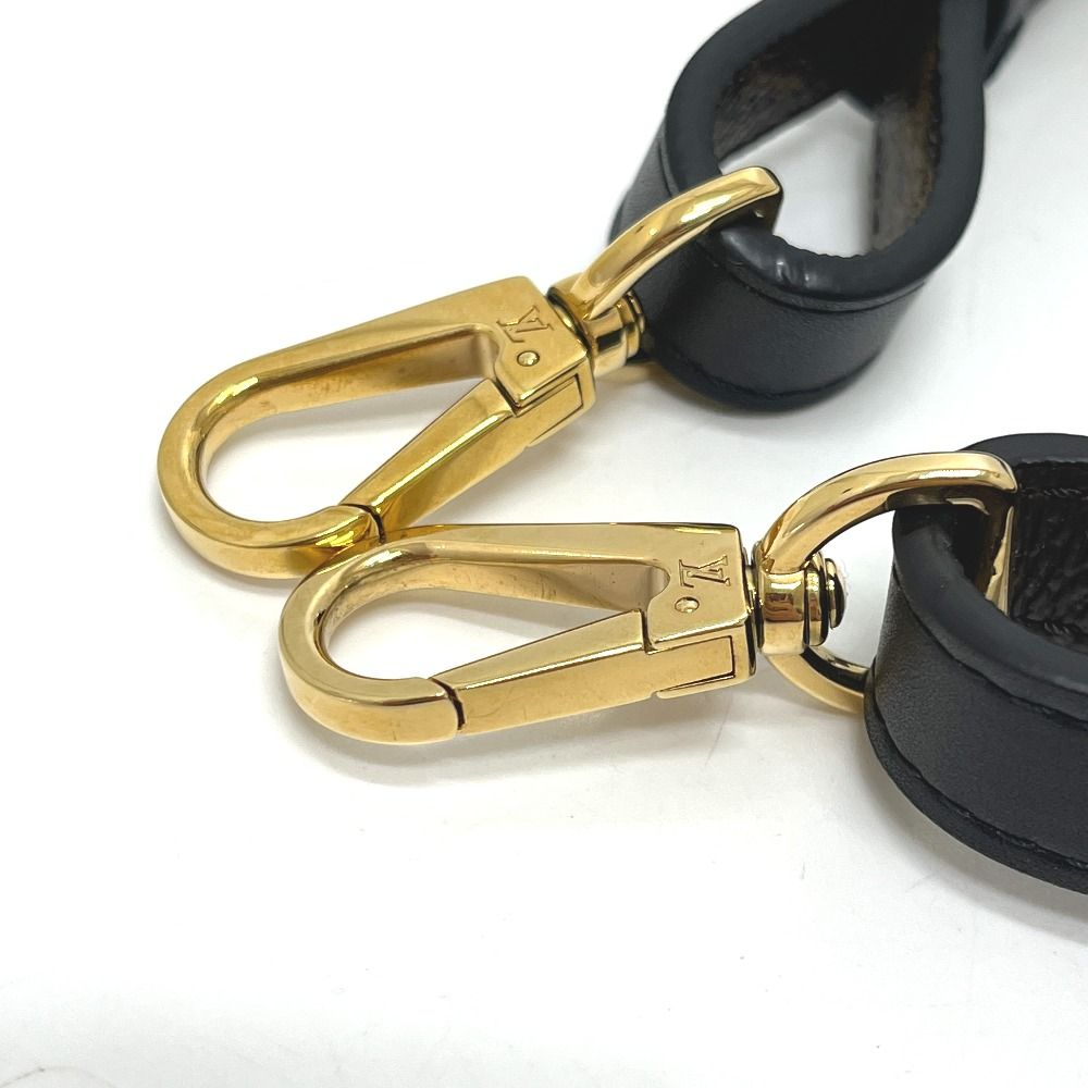 Louis Vuitton Shoulder Strap XL Monogram Macassar Canvas Brown — view 3