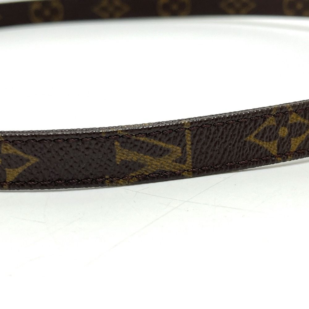 Louis Vuitton Shoulder Strap Unknown Monogram Canvas Brown — view 8