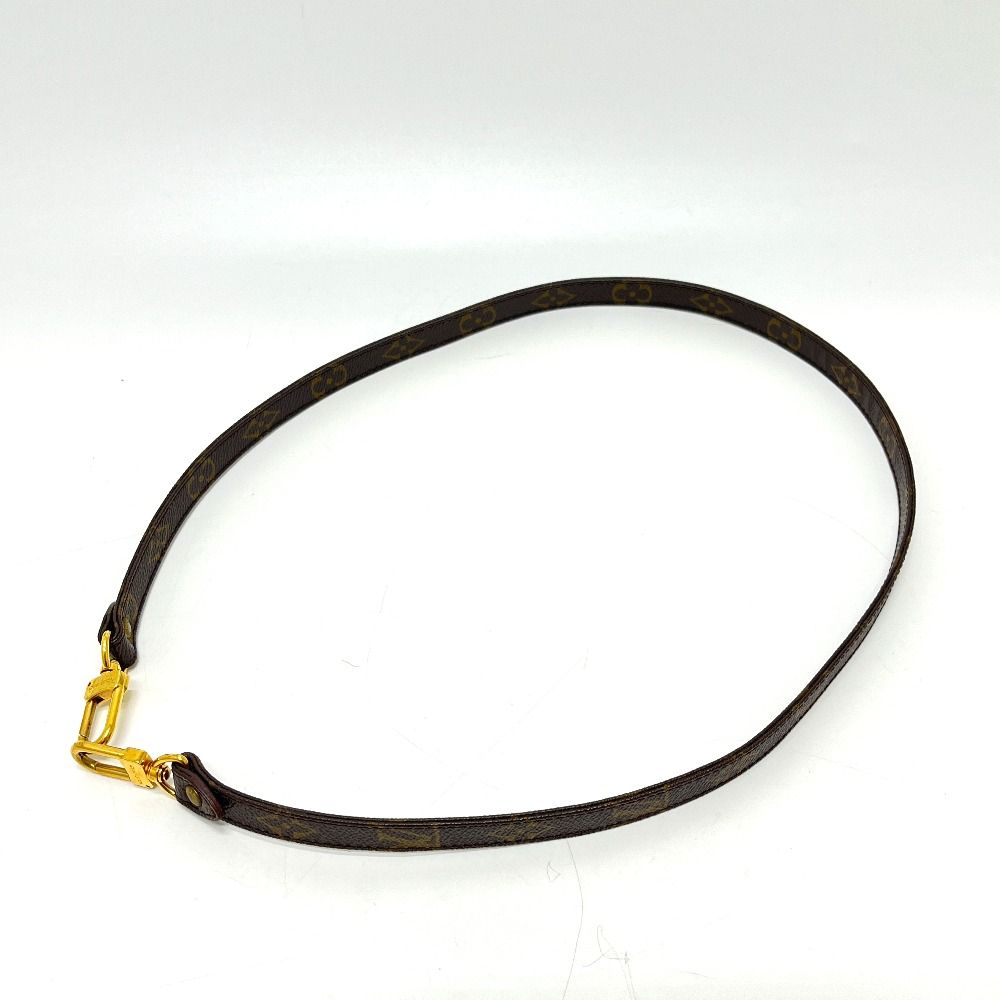 Louis Vuitton Shoulder Strap Unknown Monogram Canvas Brown — view 2