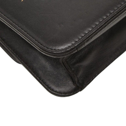 Dior Crossbody Chain Patch Shoulder Bag Black Pink Leather Sequins — view 7