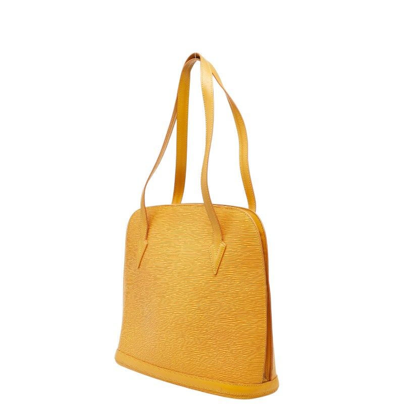Louis Vuitton Epi Sac Shoulder Bag Tote Tassili Yellow Leather — view 2