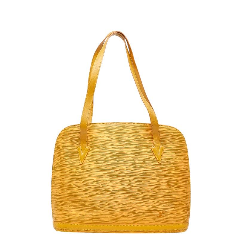 Louis Vuitton Epi Sac Shoulder Bag Tote Tassili Yellow Leather