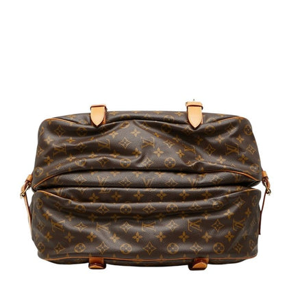 Louis Vuitton Monogram Saumur 43 Crossbody Shoulder Bag Brown Leather — view 3