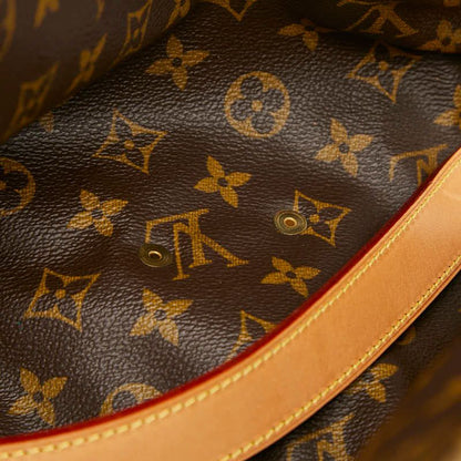 Louis Vuitton Monogram Saumur 43 Crossbody Shoulder Bag Brown Leather — view 8