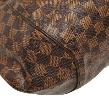 Louis Vuitton Damier Sistina GM Tote Brown Leather — view 5