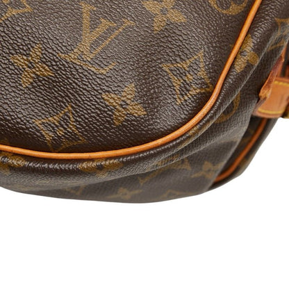 Louis Vuitton Monogram Saumur 35 Crossbody Shoulder Bag Brown Leather — view 4
