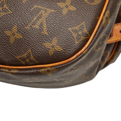 Louis Vuitton Monogram Saumur 35 Crossbody Shoulder Bag Brown Leather — view 6