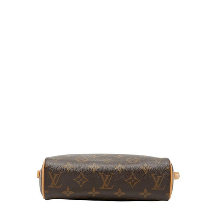 Louis Vuitton Monogram Recital Handbag Brown Leather — view 3