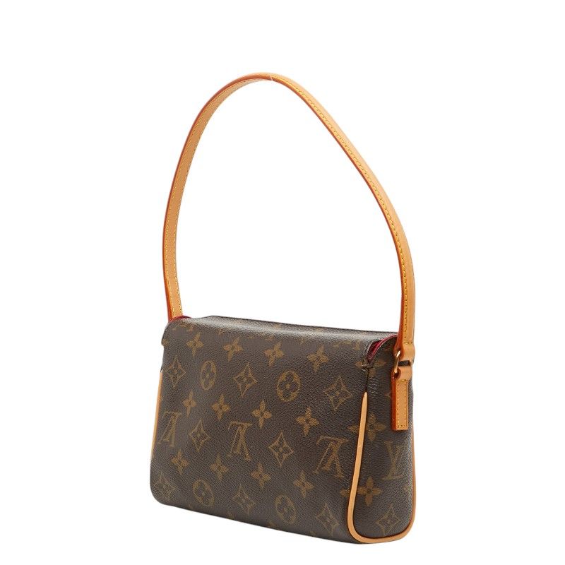 Louis Vuitton Monogram Recital Handbag Brown Leather — view 2