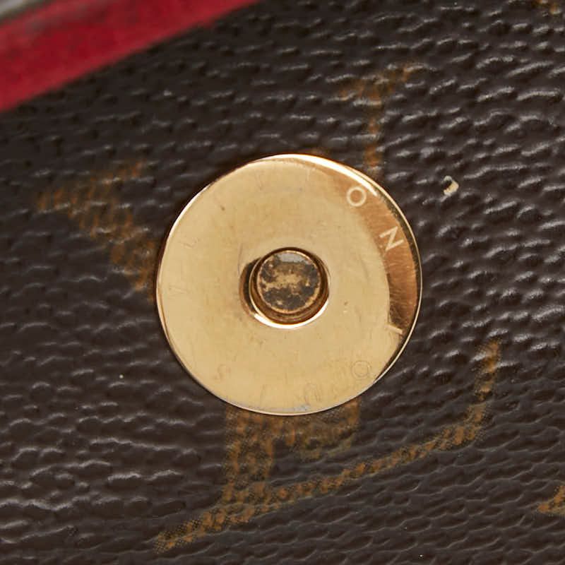 Louis Vuitton Monogram Recital Handbag Brown Leather — view 8
