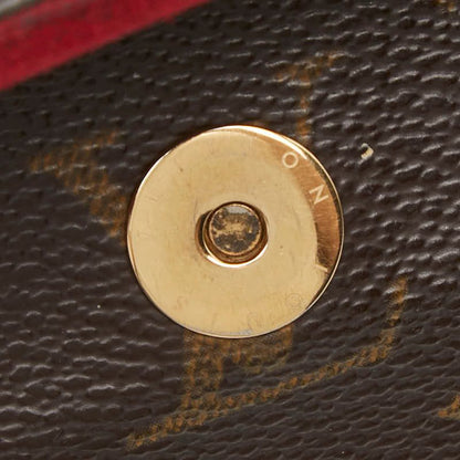 Louis Vuitton Monogram Recital Handbag Brown Leather — view 8