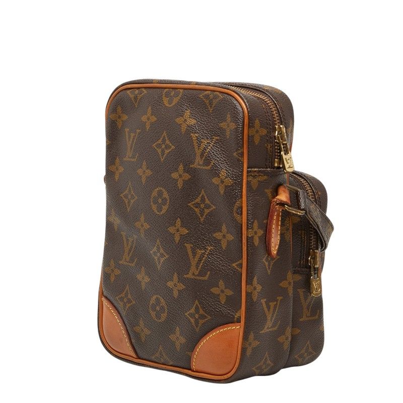 Louis Vuitton Monogram Amazon Crossbody Shoulder Bag Brown Leather — view 2
