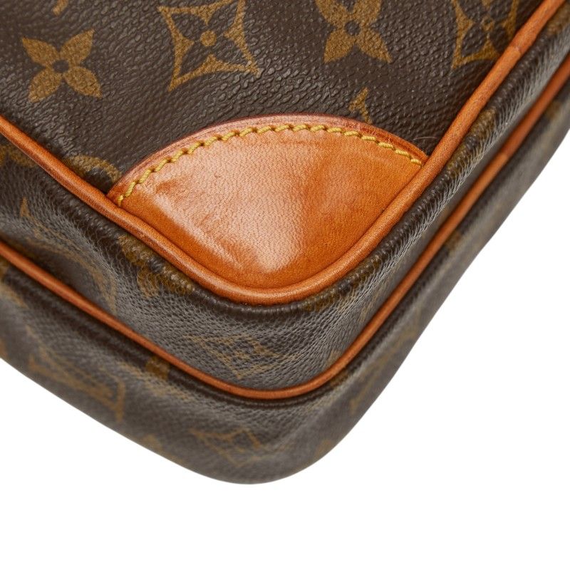 Louis Vuitton Monogram Amazon Crossbody Shoulder Bag Brown Leather — view 5