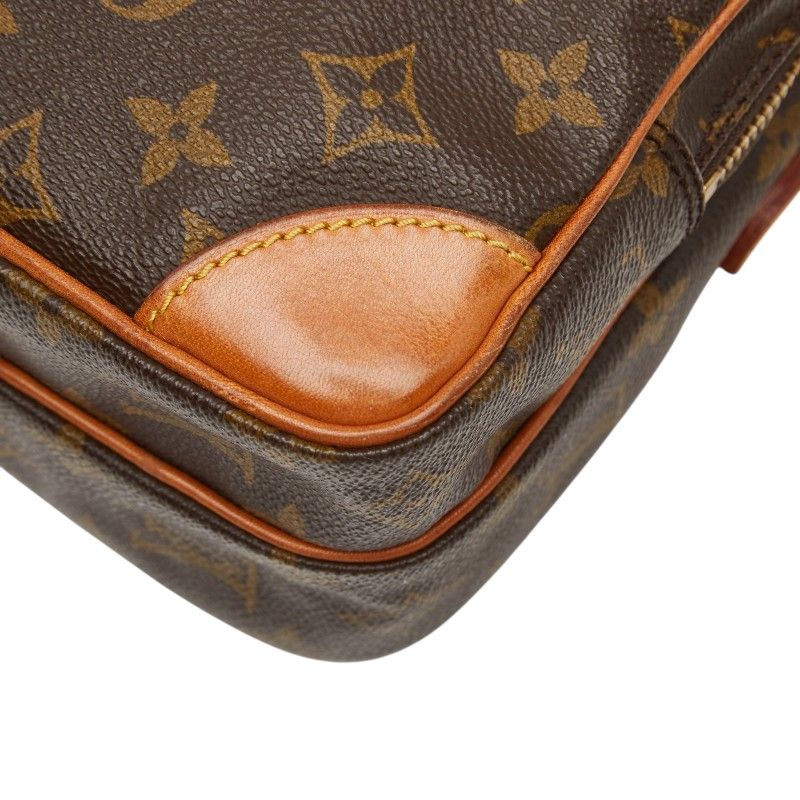 Louis Vuitton Monogram Amazon Crossbody Shoulder Bag Brown Leather — view 4