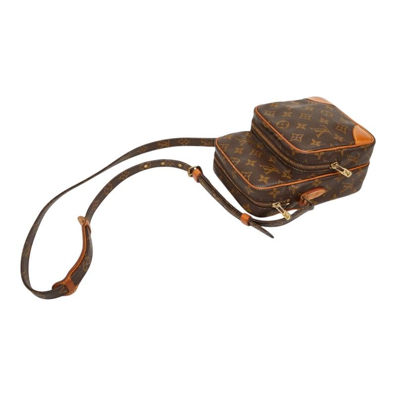 Louis Vuitton Monogram Amazon Crossbody Shoulder Bag Brown Leather — view 8