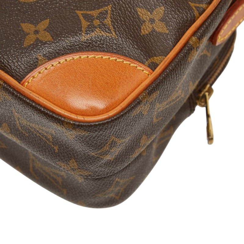Louis Vuitton Monogram Amazon Crossbody Shoulder Bag Brown Leather — view 6