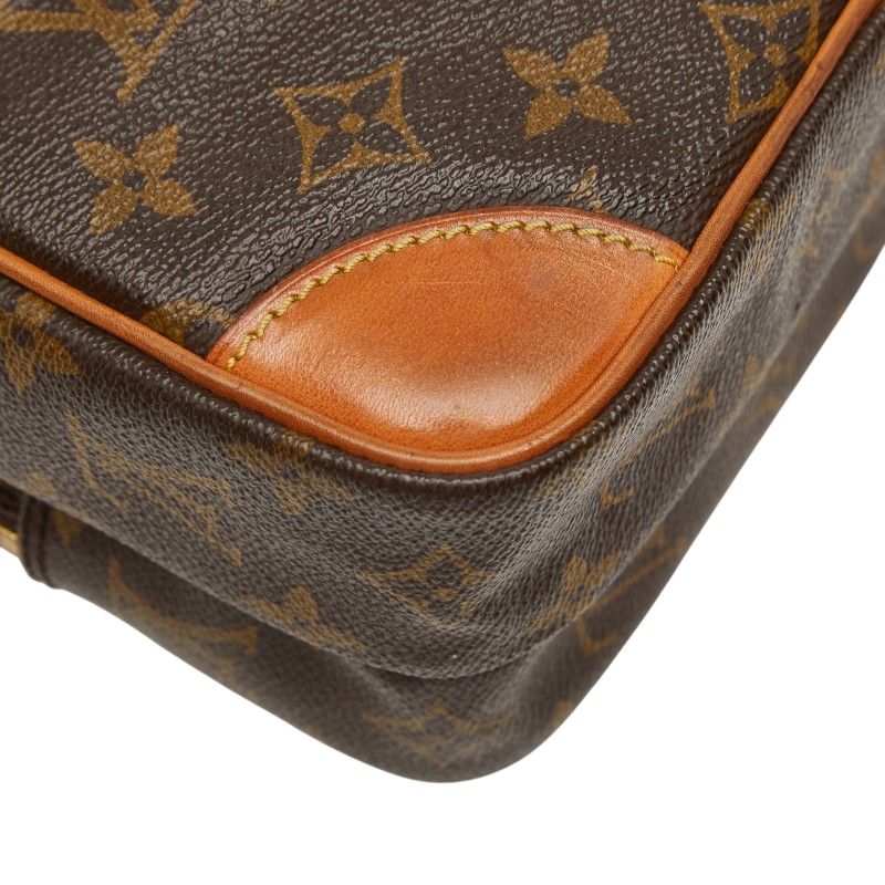 Louis Vuitton Monogram Amazon Crossbody Shoulder Bag Brown Leather — view 7
