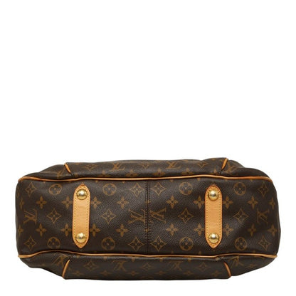 Louis Vuitton Monogram Galleria PM Shoulder Bag Brown Leather — view 3