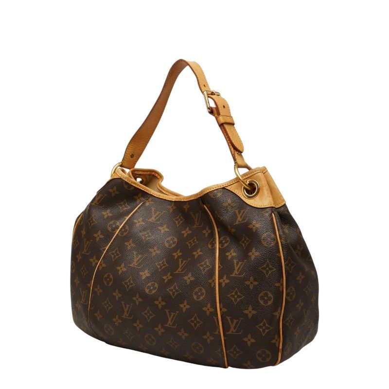 Louis Vuitton Monogram Galleria PM Shoulder Bag Brown Leather — view 2