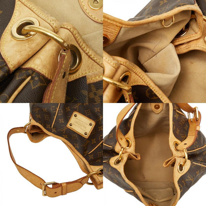 Louis Vuitton Monogram Galleria PM Shoulder Bag Brown Leather — view 9