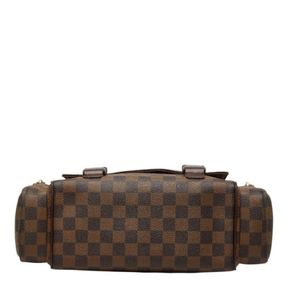 Louis Vuitton Damier Reporter Melville Crossbody Shoulder Bag Brown Leather — view 3