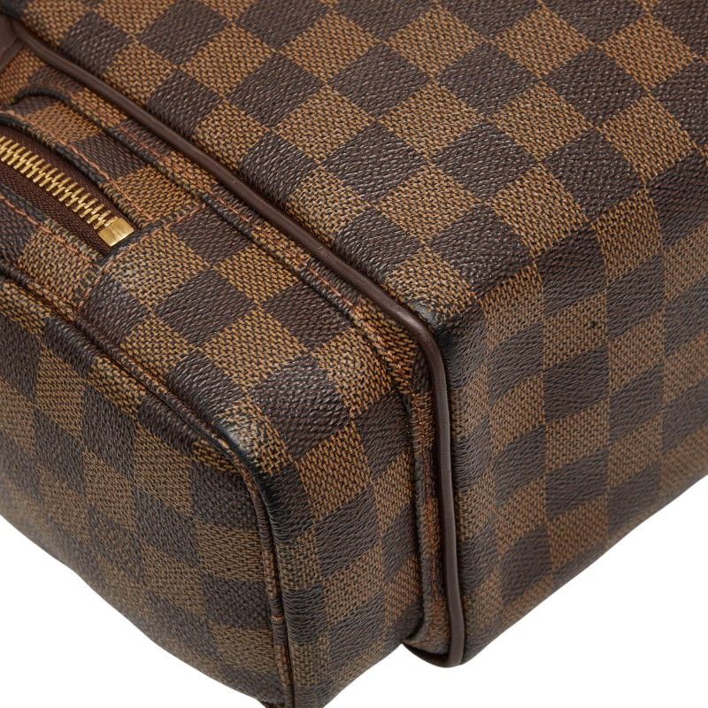 Louis Vuitton Damier Reporter Melville Crossbody Shoulder Bag Brown Leather — view 7