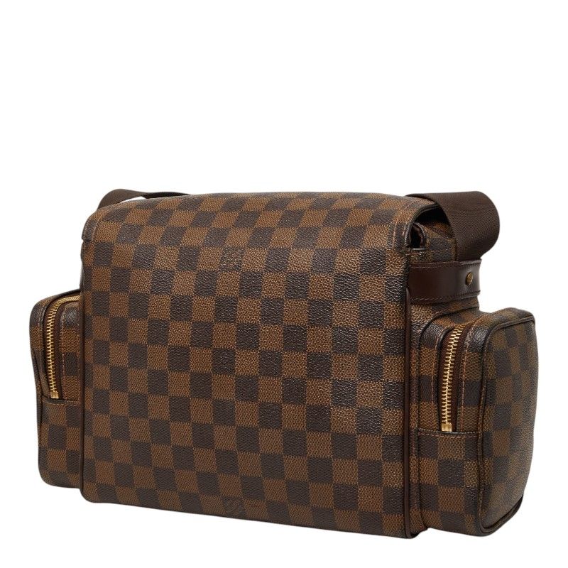 Louis Vuitton Damier Reporter Melville Crossbody Shoulder Bag Brown Leather — view 2