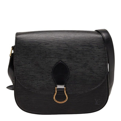 Louis Vuitton Epi Saint Cloud Crossbody Shoulder Bag Noir Black Leather